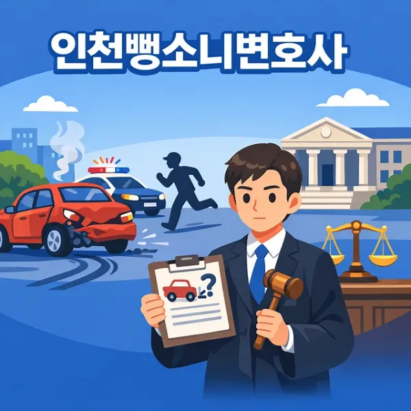 인천뺑소니변호사,무면허운전