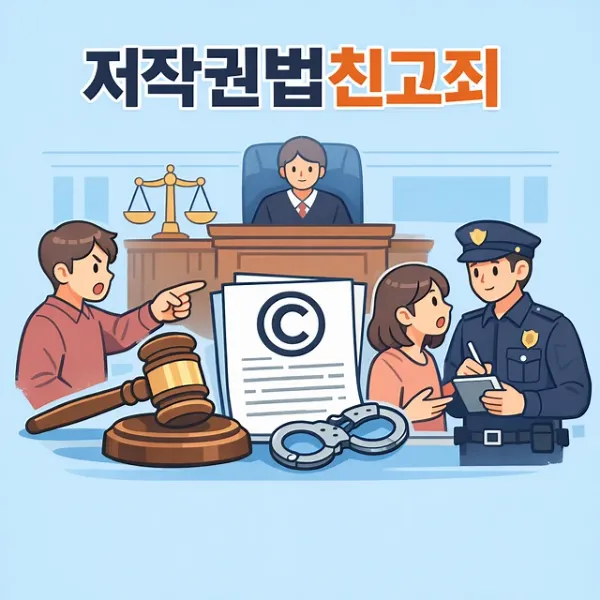 저작권법친고죄,친고죄 적용