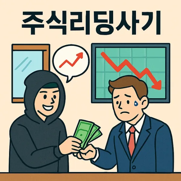 주식리딩사기,비상장사기