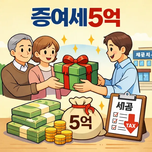 증여세5억,군산로펌