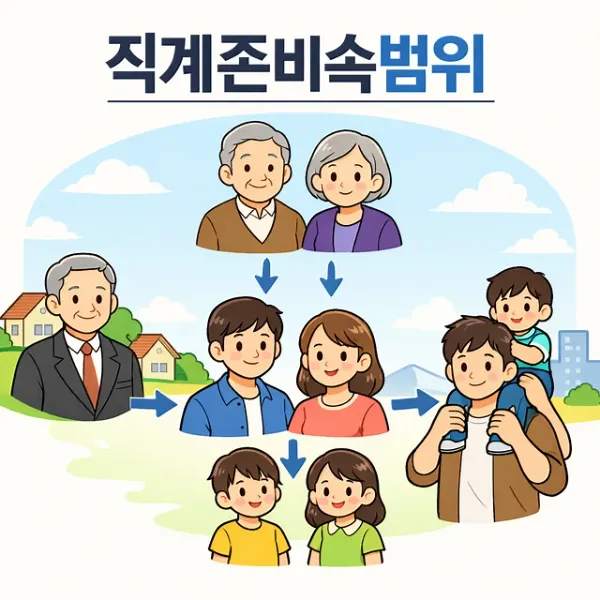 대전상속전문변호사,직계존비속범위