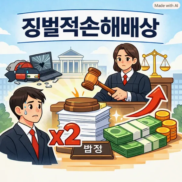 징벌적손해배상,구미민사소송변호사