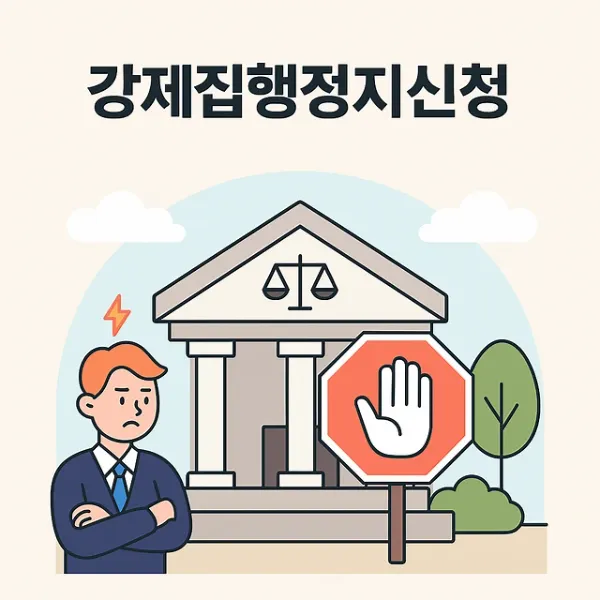 천안채권추심, 강제집행정지신청으로 채무 부담 완화하는 법