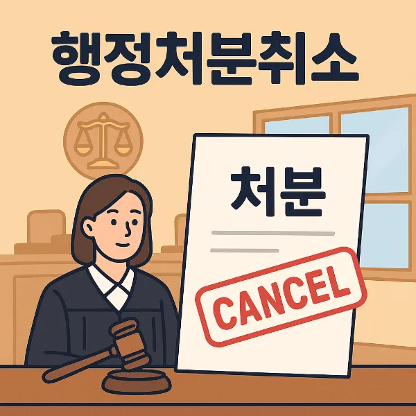 천안행정소송변호사,행정처분취소