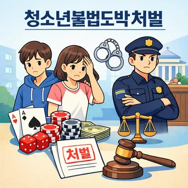수원법무법인,청소년불법도박처벌