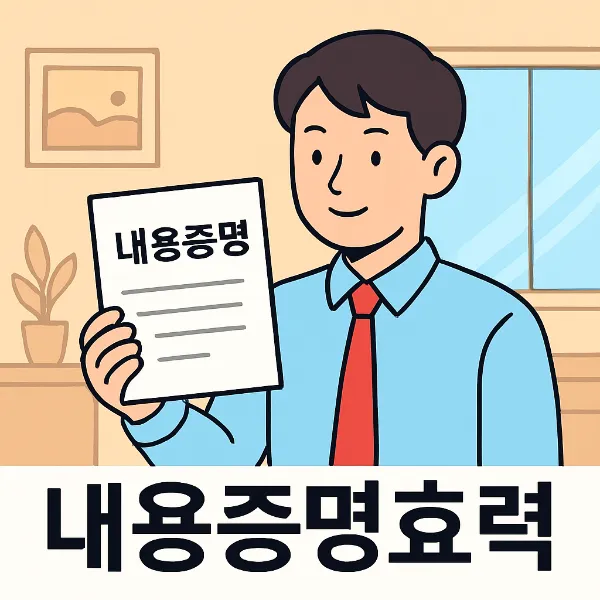 춘천건설전문변호사,내용증명효력