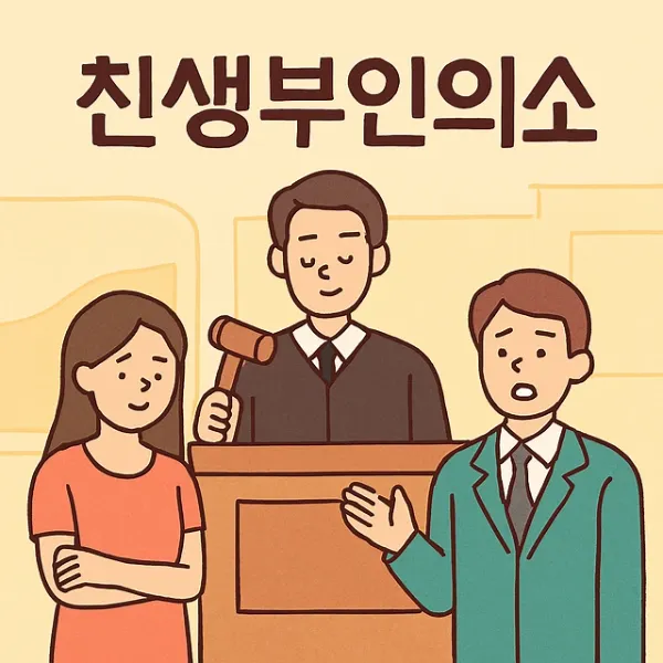 부천이혼변호사,친생부인의소