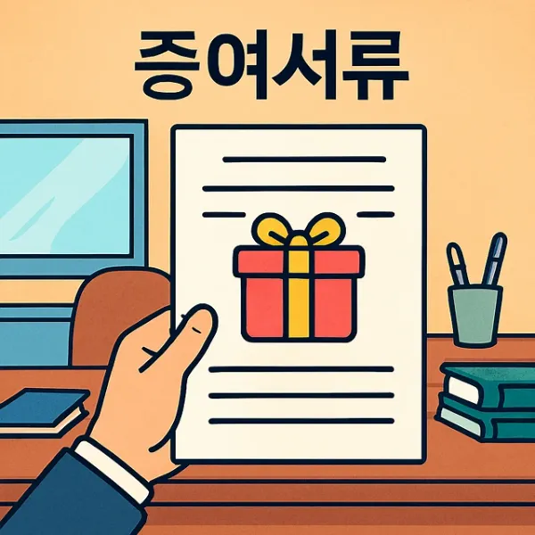 토지상속,증여서류