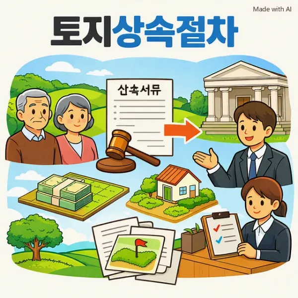 토지상속절차,교대상속전문변호사