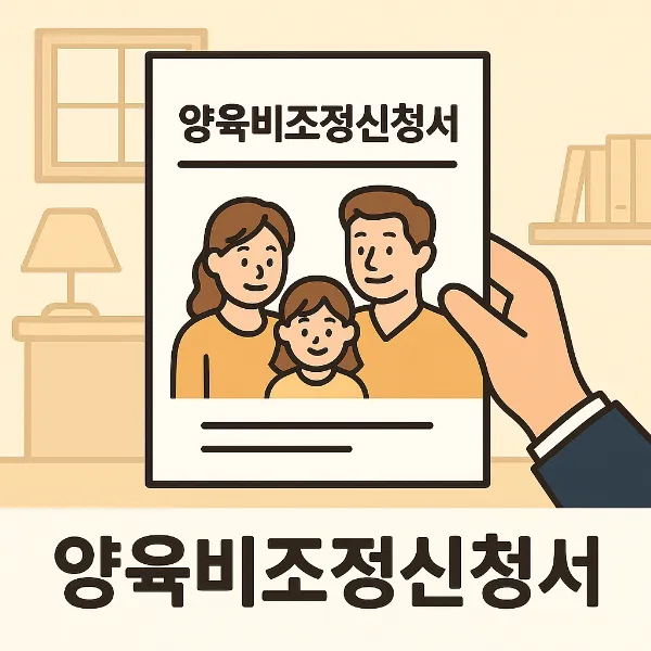 통영가사전문변호사,양육비조정신청서