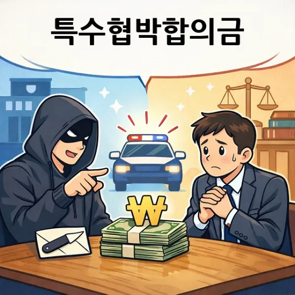 특수협박합의금
