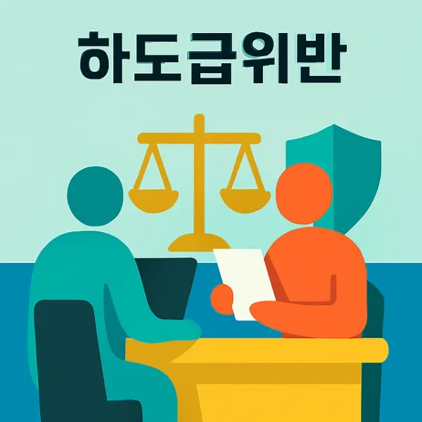 창원산재변호사,하도급위반