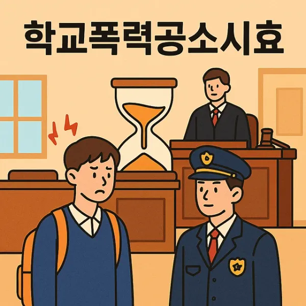 광주학폭변호사,학교폭력공소시효