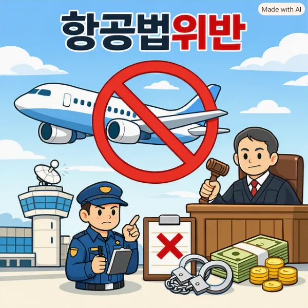 항공법위반,인천공무집행방해변호사