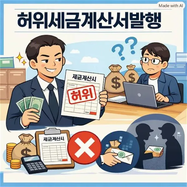 허위세금계산서발행,여의도법률사무소