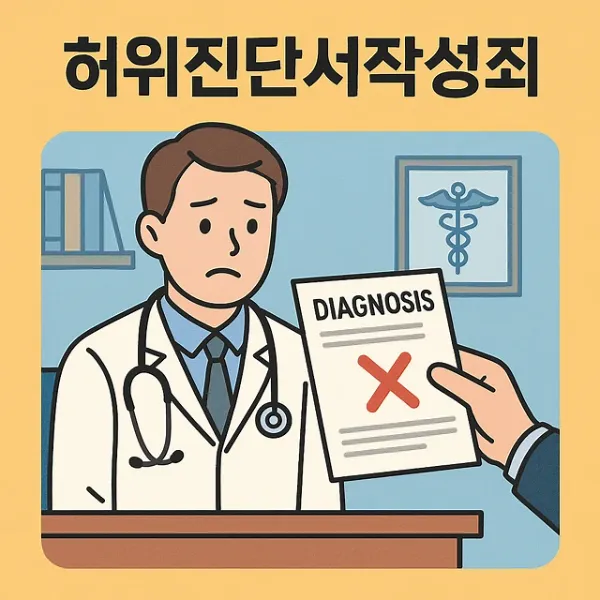 서산의료전문변호사,허위진단서작성죄