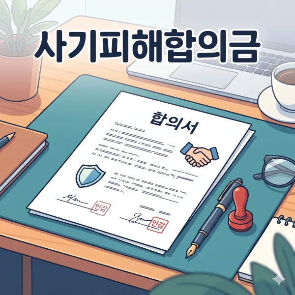 사기피해합의금,서산사기변호사