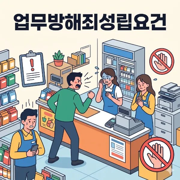업무방해죄성립요건,포항법률사무소