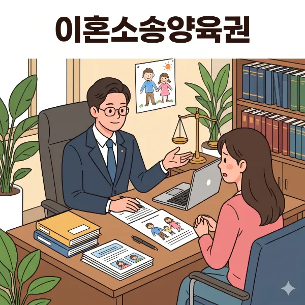 이혼소송양육권,강릉이혼법무법인