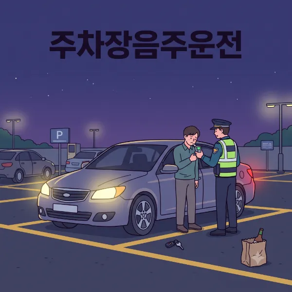 주차장음주운전,교통사고로펌